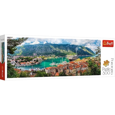 Trefl -29506 Kotor, Montenegro Panorama Jigsaw Puzzle - 500 Piece Trefl-29506